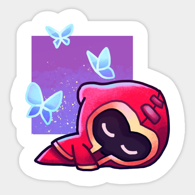 Sleeping Minion Sticker by EwwDoshik